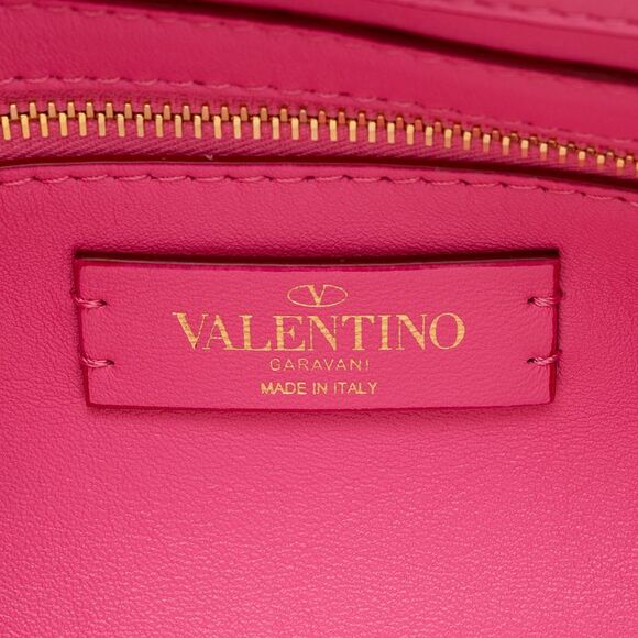 Valentino Calfskin Roman Stud Medium Shoulder Bag - Picture 7 of 12